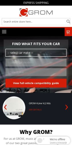 Mobile page screenshot