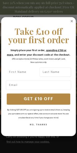 Mobile page screenshot