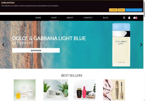 Desktop page screenshot