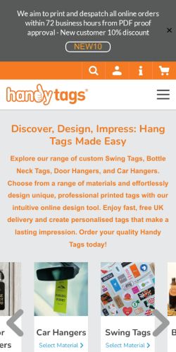 Mobile page screenshot