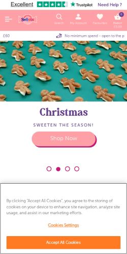 Mobile page screenshot