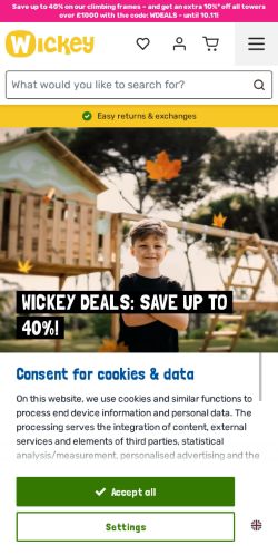 Mobile page screenshot