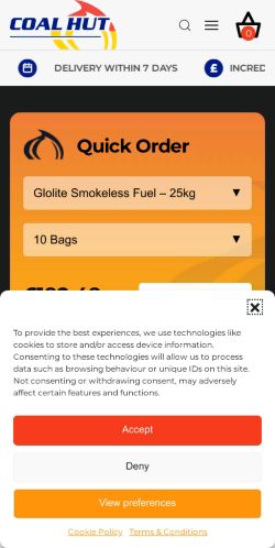 Mobile page screenshot