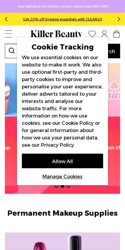 Mobile page screenshot