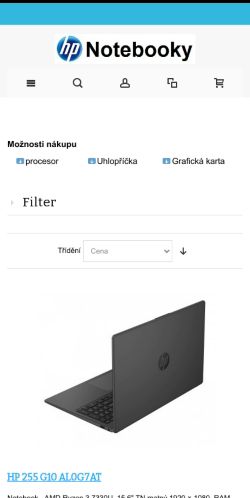 Mobile page screenshot
