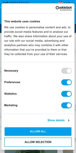Mobile page screenshot