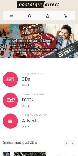 Mobile page screenshot