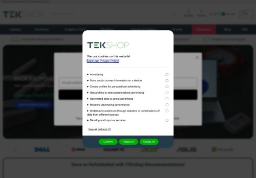 Desktop page screenshot