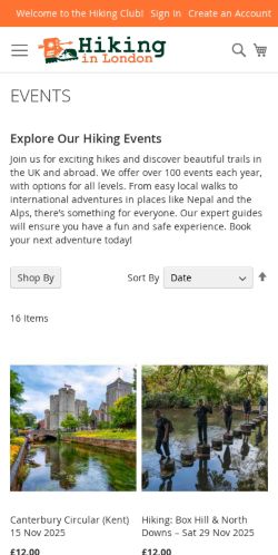 Mobile page screenshot