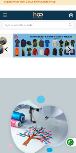 Mobile page screenshot