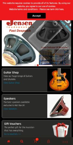 Mobile page screenshot