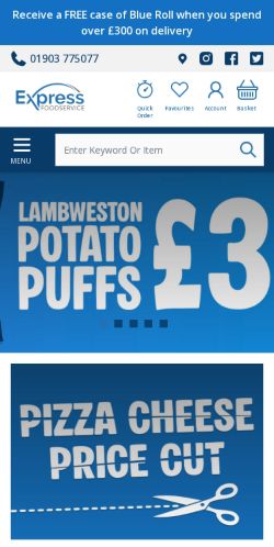 Mobile page screenshot