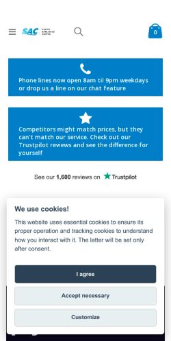 Mobile page screenshot