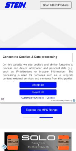 Mobile page screenshot