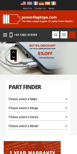 Mobile page screenshot