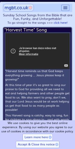 Mobile page screenshot