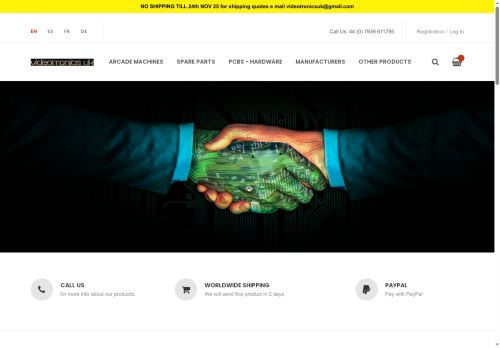 Desktop page screenshot