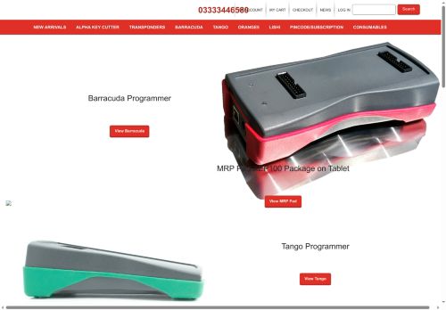 Desktop page screenshot