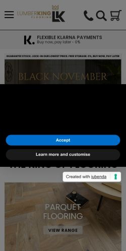 Mobile page screenshot