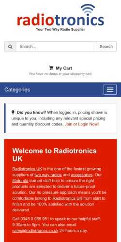 Mobile page screenshot