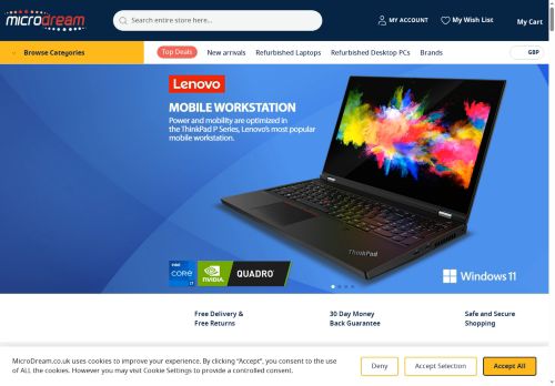 Desktop page screenshot