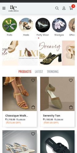 Mobile page screenshot