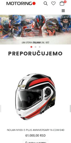 Mobile page screenshot