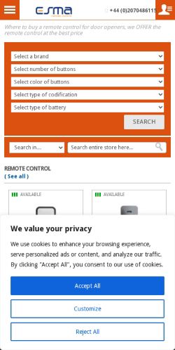 Mobile page screenshot