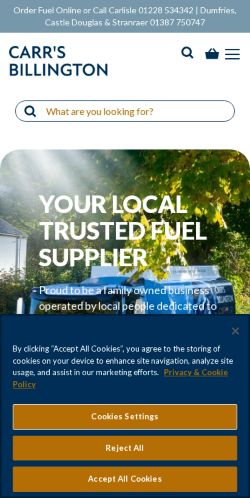 Mobile page screenshot