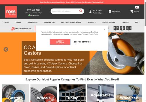 Desktop page screenshot