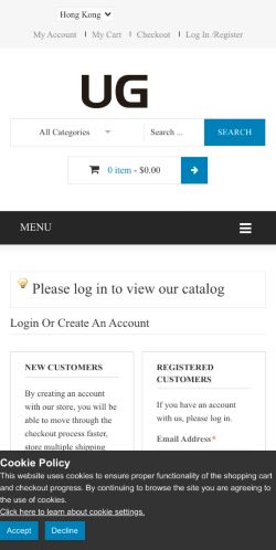 Mobile page screenshot