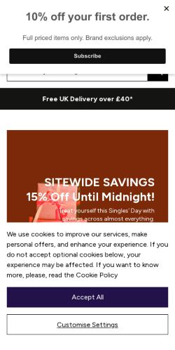 Mobile page screenshot