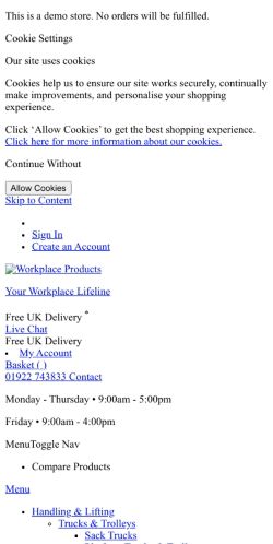 Mobile page screenshot