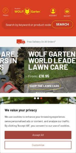 Mobile page screenshot