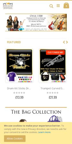 Mobile page screenshot