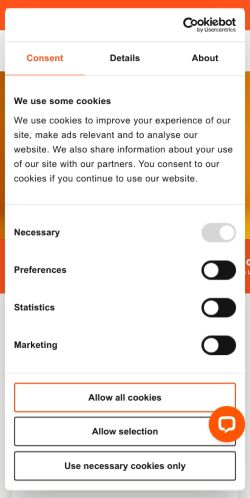 Mobile page screenshot