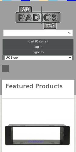 Mobile page screenshot