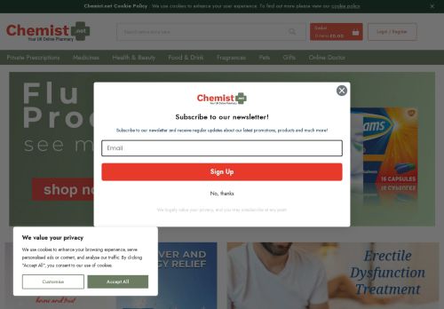 Desktop page screenshot