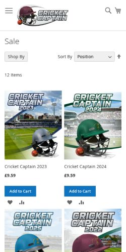 Mobile page screenshot