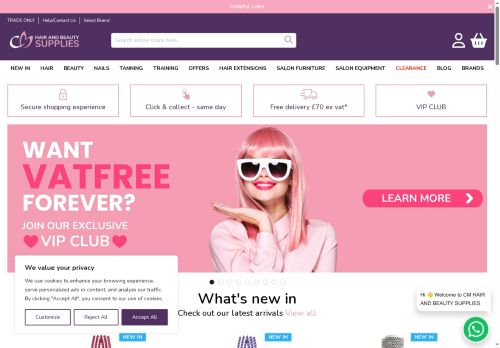 Desktop page screenshot