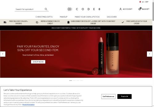 Desktop page screenshot