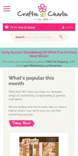 Mobile page screenshot