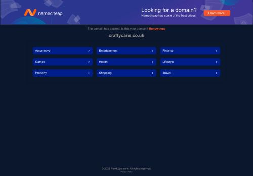 Desktop page screenshot