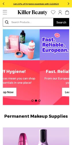 Mobile page screenshot