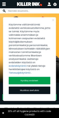 Mobile page screenshot