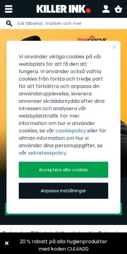 Mobile page screenshot