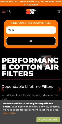 Mobile page screenshot