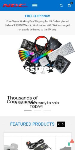 Mobile page screenshot