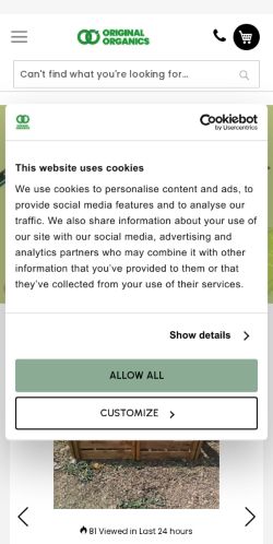 Mobile page screenshot