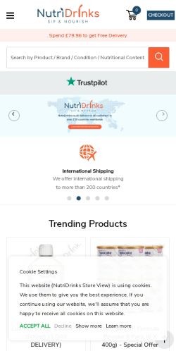 Mobile page screenshot